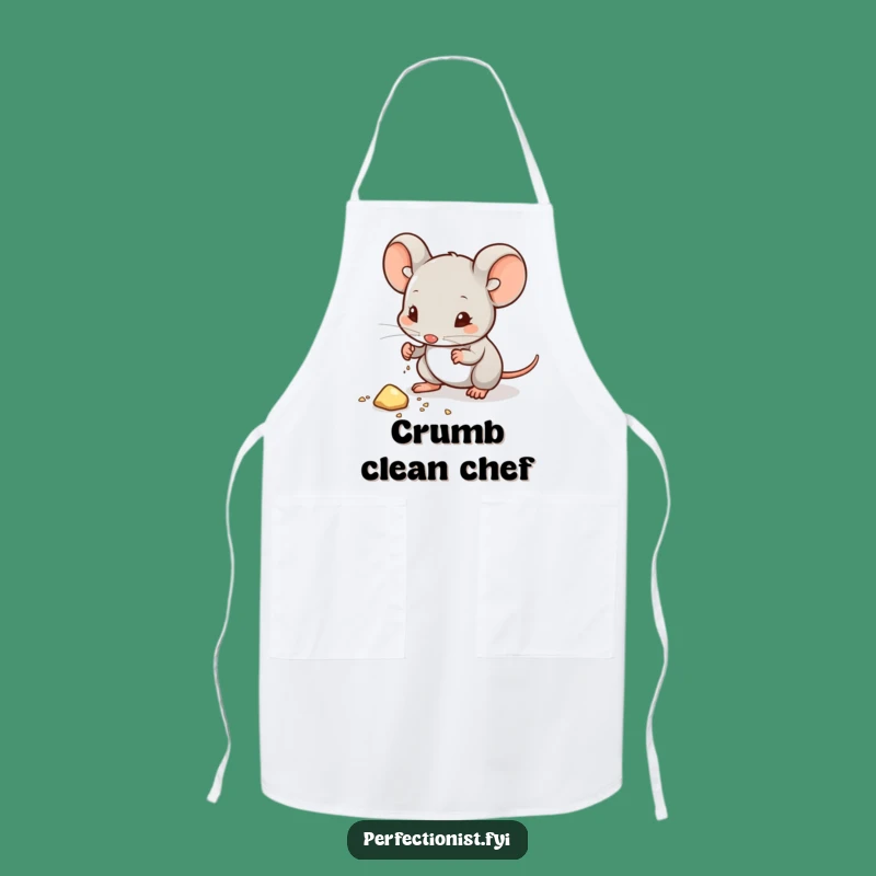 Funny Mouse Chef Apron - Chef's Humorous Gift for Clean Cooks