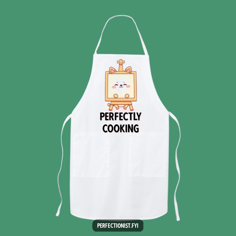 Funny Happy Animal Apron - Cook with Precision and Joyful Symmetry!