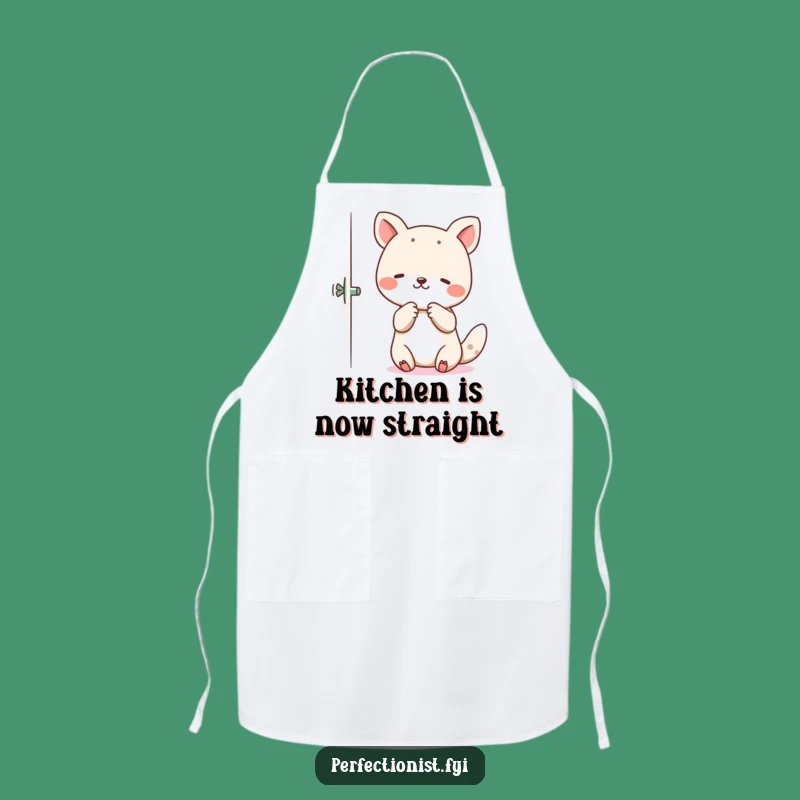 Funny Fixer Animal Apron: Cook with Precision in This Hilarious Funny Gift