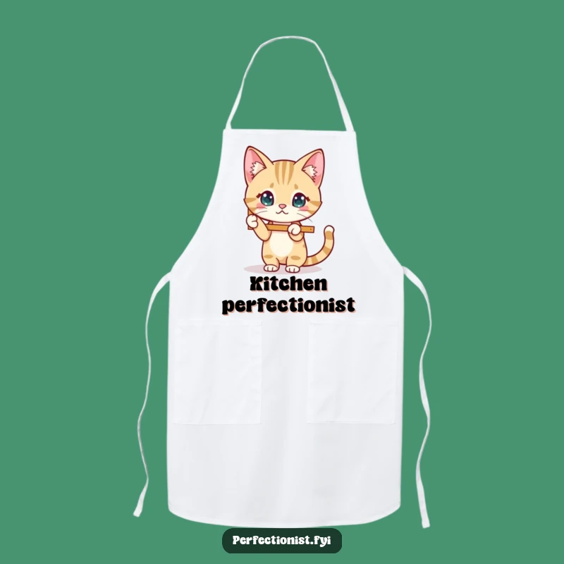 Funny Cat Frame Apron: Tidy Feline's Kitchen Aid, Practical & Funny Gift!