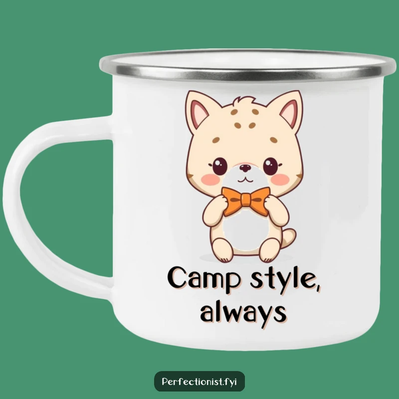 Funny Dapper Animal Camping Mug: Style for the Trail, Hilarious Funny Gift