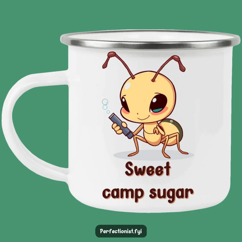 Funny Ant Sugar Camping Mug: Outdoor Polisher, A Rugged Funny Gift!