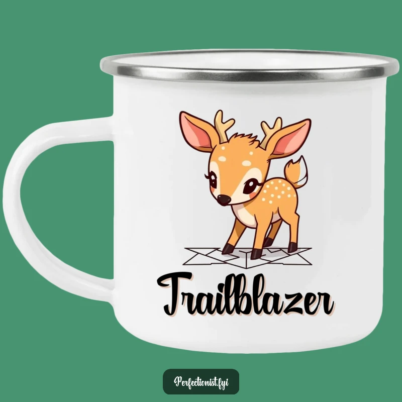 Funny Deer Campfire Mug: Planning Character Mug, Adventurous & Hilarious Gift!