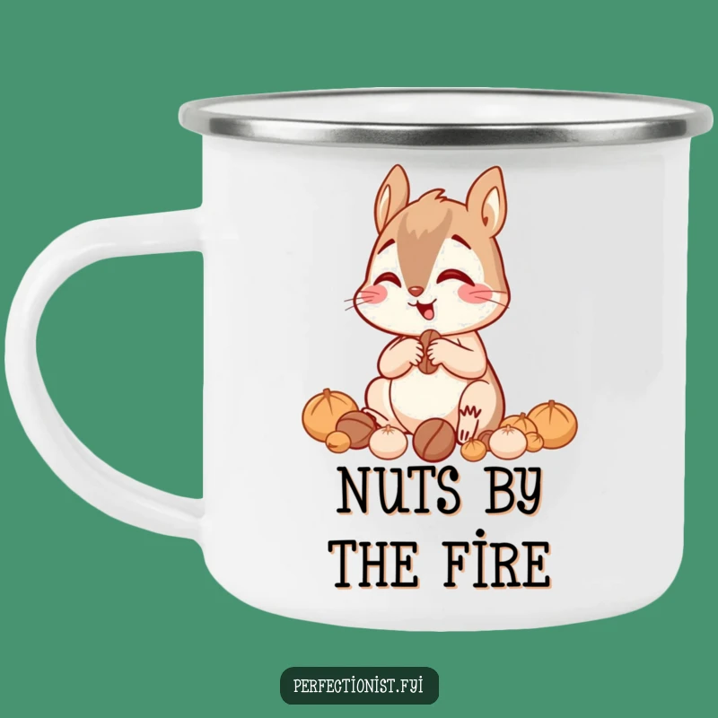 Funny Squirrel Nut Camping Mug: Outdoor Sorter, A Rugged Funny Gift!