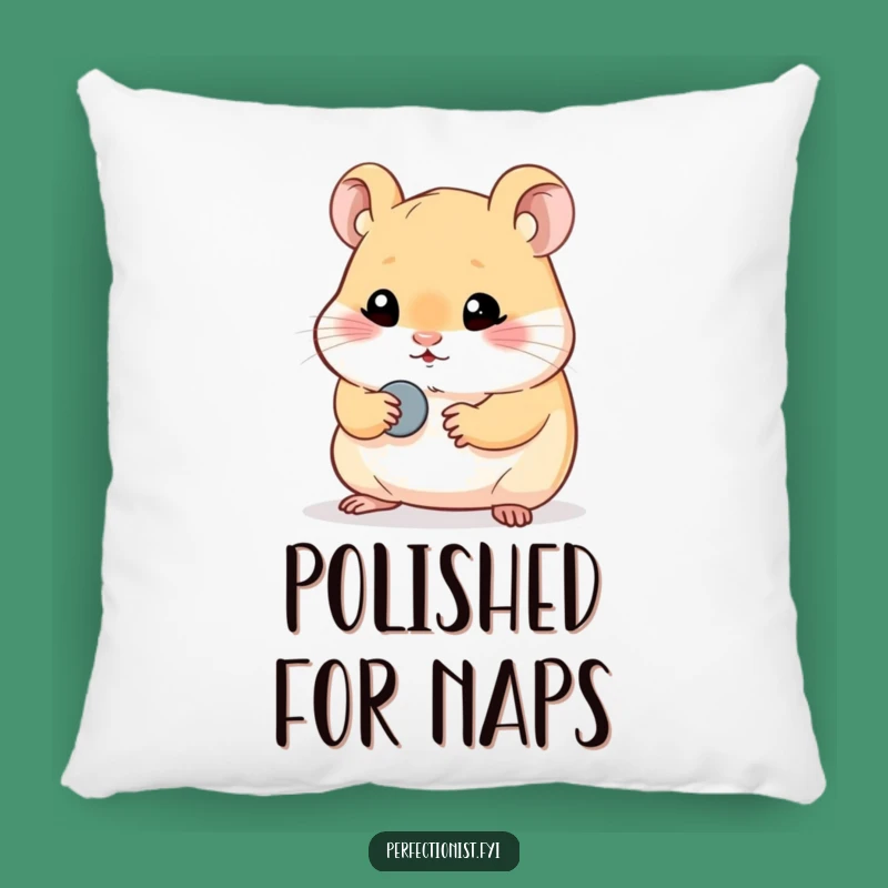 Funny Hamster Pillow - Cozy Comfort Meets Polished Humor!