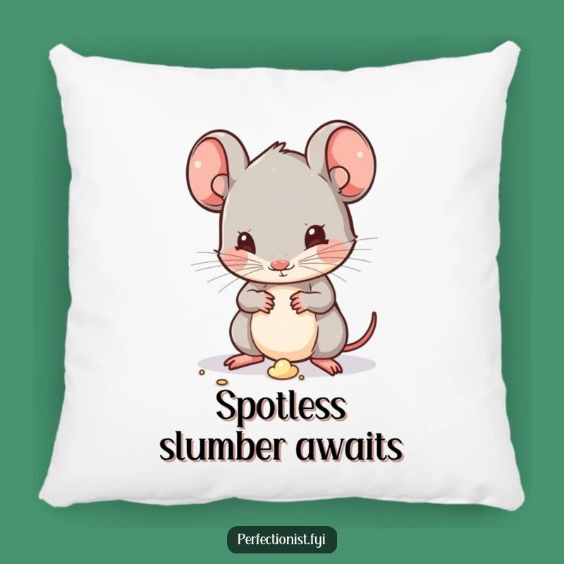Funny Kawaii Mouse Pillow: Cozy Comfort with a Hilariously Clean Touch!