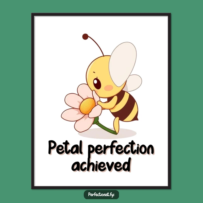 Funny Bee Digital Art: The Perfect Gift for a Bright, Diligent Space