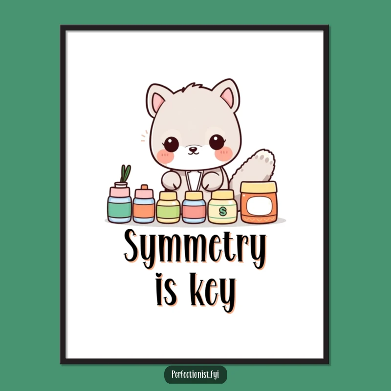 Funny Digital Art: Animal Alignment Masterpiece - Hilarious Decor and Gift Download!