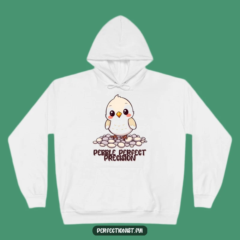 Cozy Funny Bird Pebble Organizer Hoodie - Warm & Humorous Gift