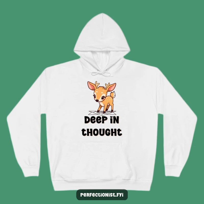 Cozy Funny Deer Hoodie: Planning Character, Warm & Hilarious Gift Idea!