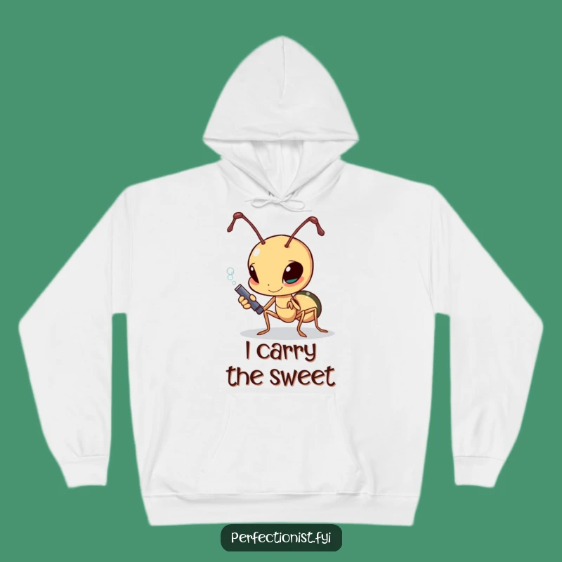Funny Ant Sugar Hoodie: Cozy Polisher, The Ultimate Funny Gift!