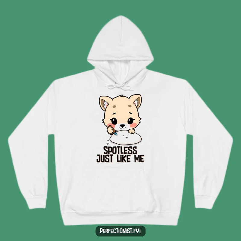 Funny Cozy Hoodie - Meticulous Animal Cleaning - Warm Humorous Gift