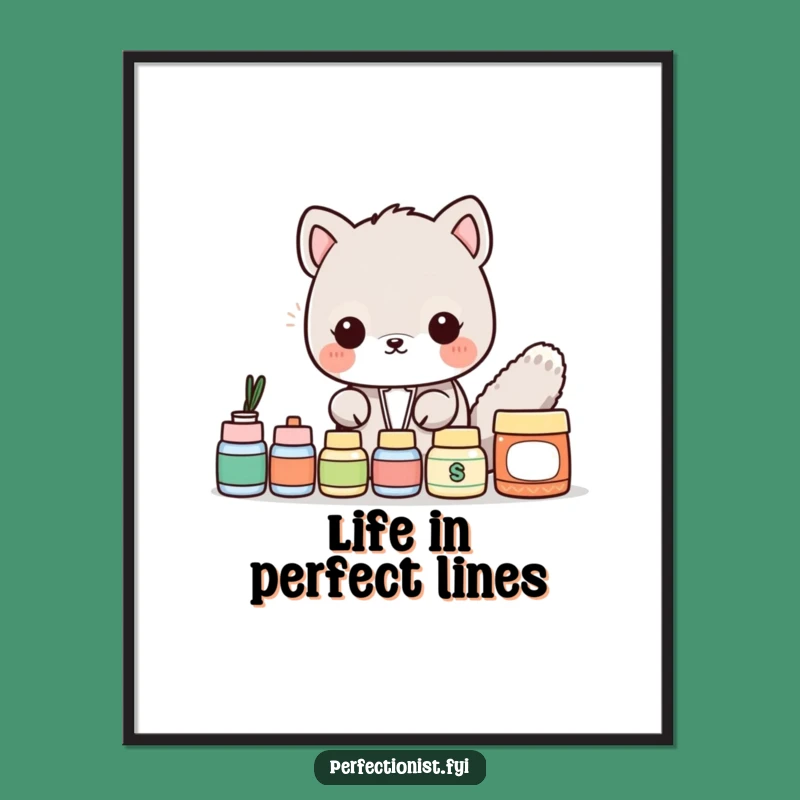 Funny Free Printable Wall Art: Neat Animal Aligning Items, Quirky Home Decor Download