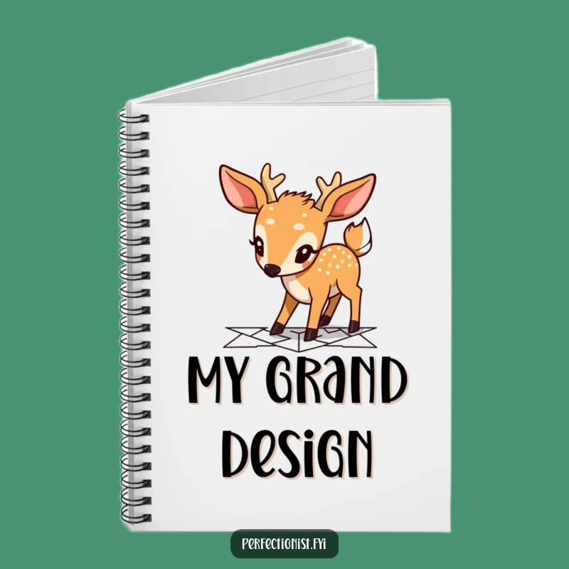 Funny Deer Planner Journal: Cute Character Notebook, Perfect for Notes & Hilarious Gift!