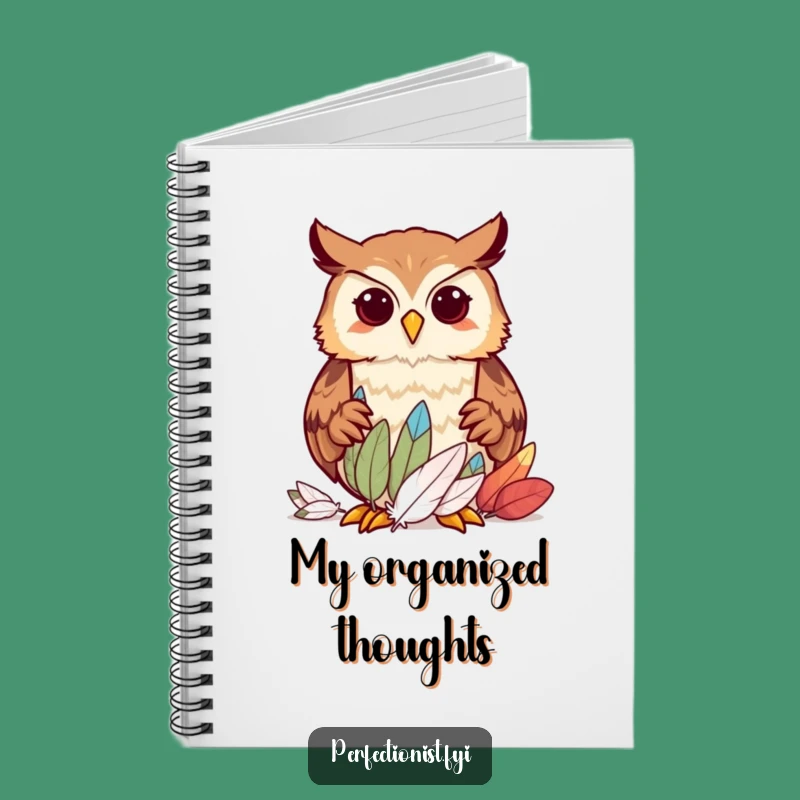 Funny Owl Notebook: For Organized Minds Who Love Hilarious Feather Sorting