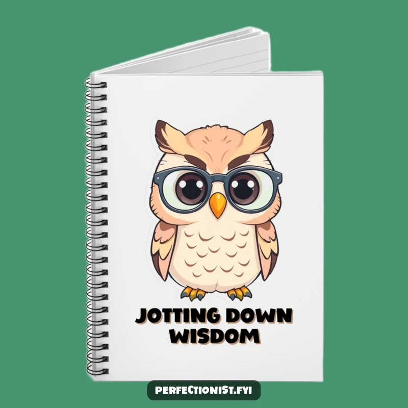 Funny Owl Polishing Notebook: For Your Wise Ideas, Perfect Funny Gift