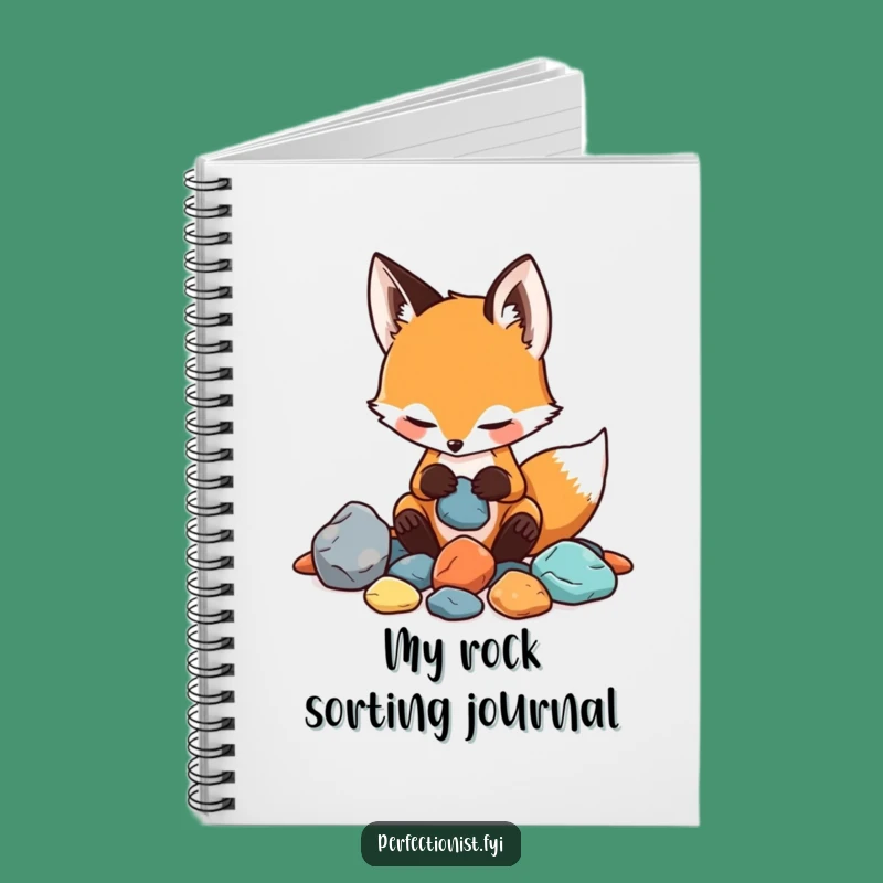 Funny Sorting Fox Notebook: Jot Down Ideas with Hilarious Collector Focus!