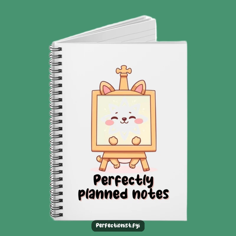 Funny Happy Animal Notebook - Jot Down Perfect Ideas with Symmetry!