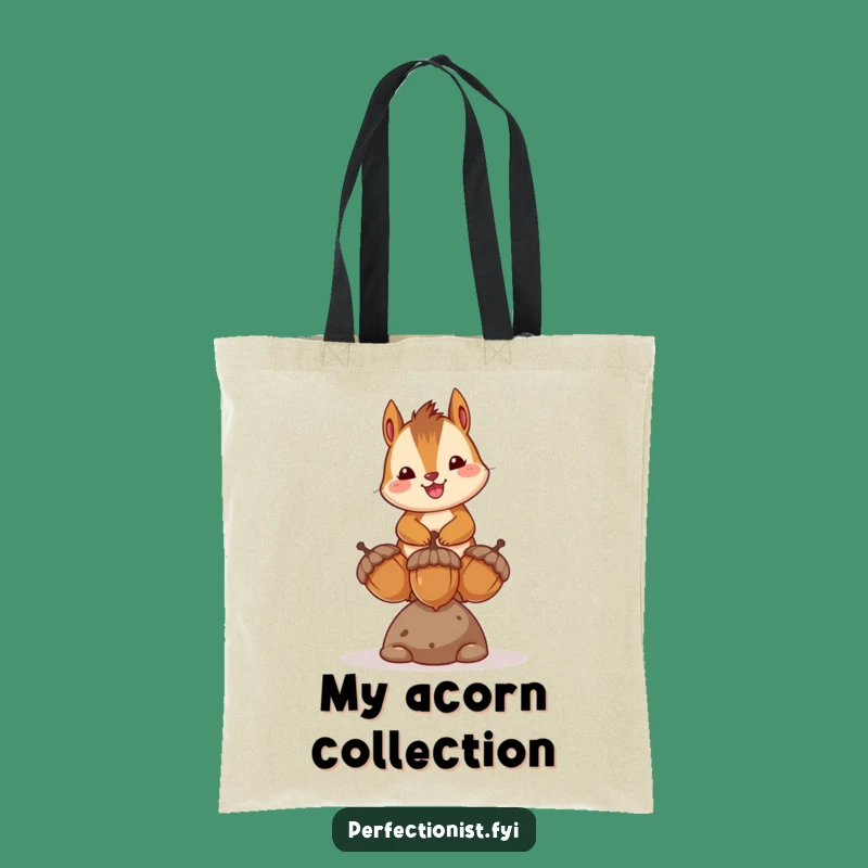Funny Chipmunk Acorn Lover Tote - Stylish & Practical Gift Bag
