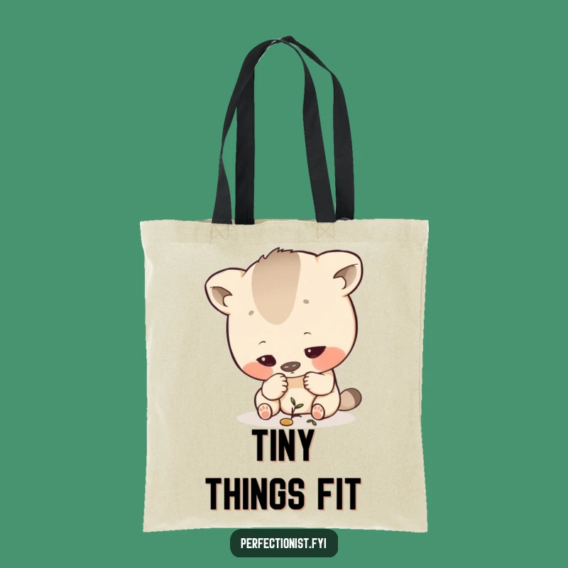 Funny Exacting Tote Bag: Detail Inspecting Animal, Practical Funny Gift