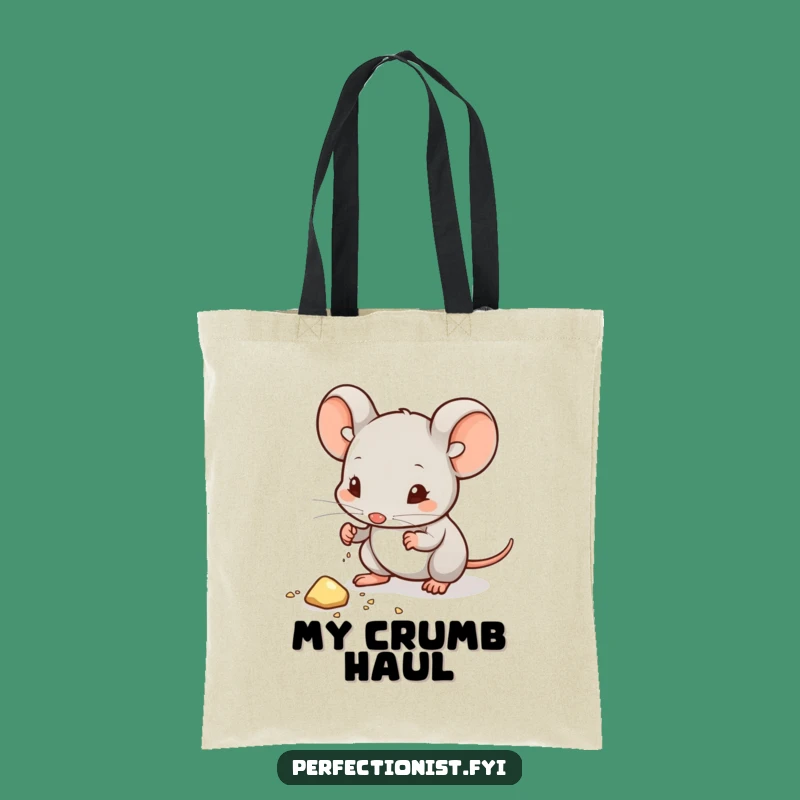Funny Mouse Crumb Care Tote - Stylish & Practical Gift Bag