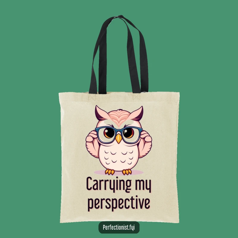 Funny Owl Tote Bag: The Perfect Gift for the Scholarly Shopper