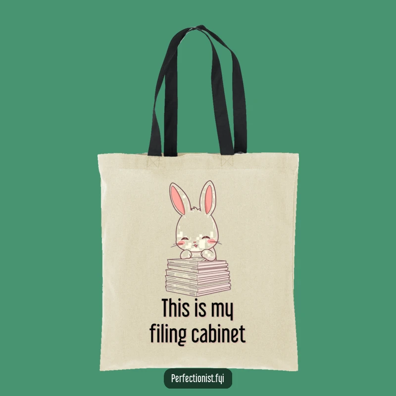 Funny Rabbit Tote Bag: The Perfect Gift for Organized Shoppers